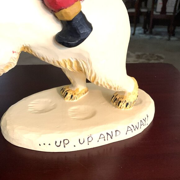 Vintage House of Hatten Santa Riding Polar Bear Figurine - Susan M. Smith - 1997 - Picture 5 of 7